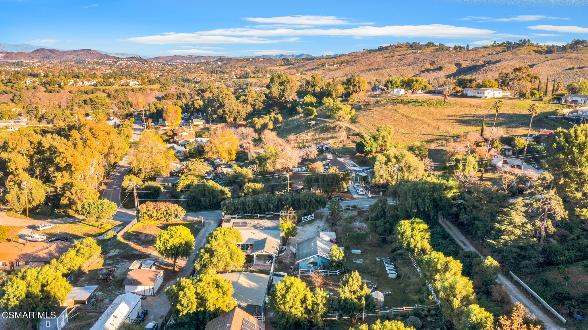 10767 Citrus Drive Moorpark, CA 93021 - Photo 64 of 65 a view of a city with mountains in the background
