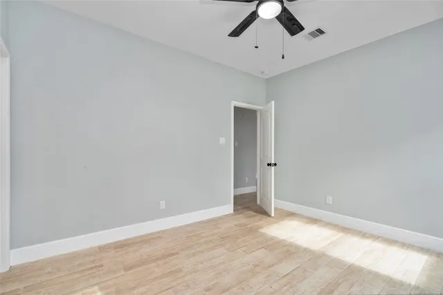 wooden floor in an empty room