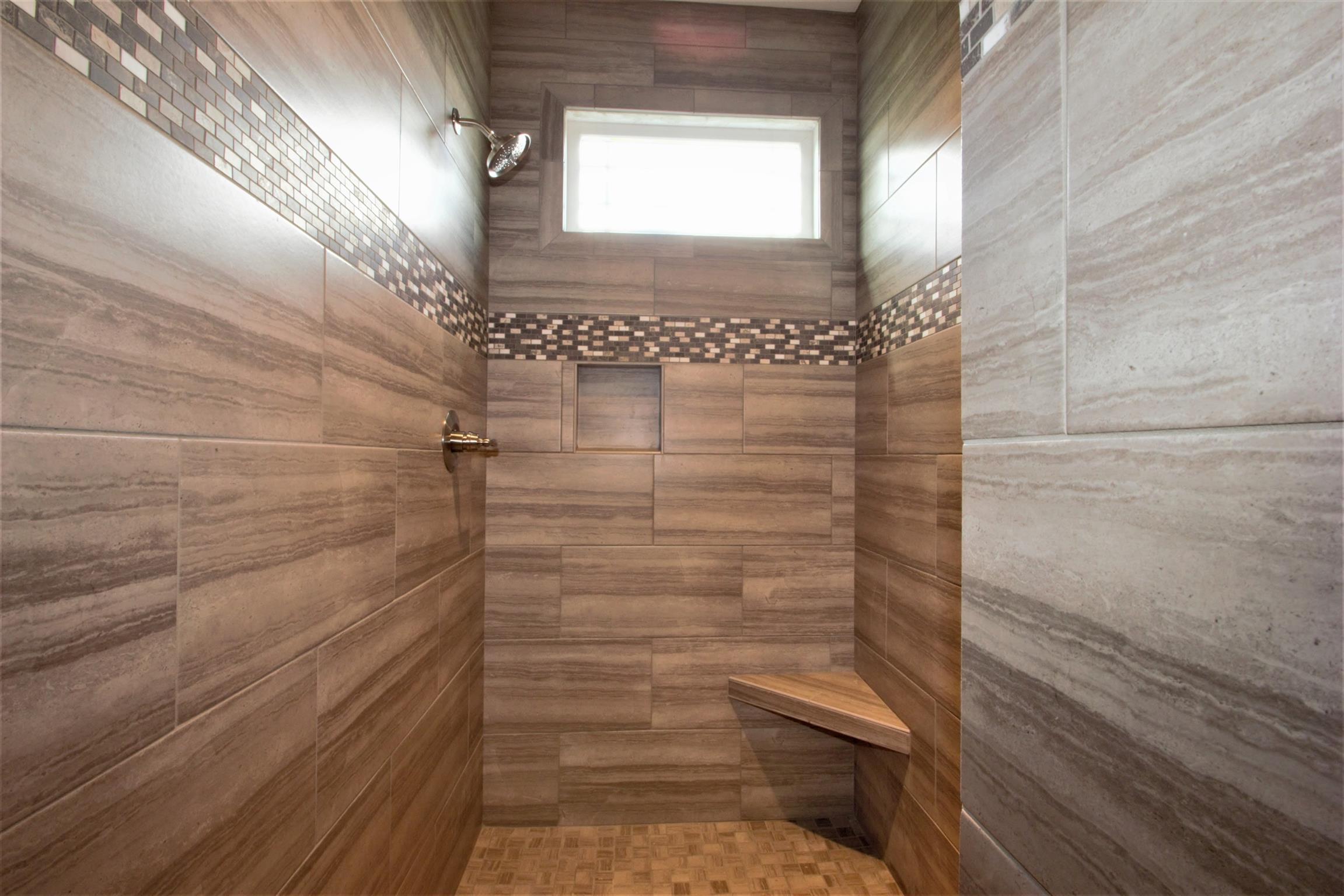 Walk in shower
