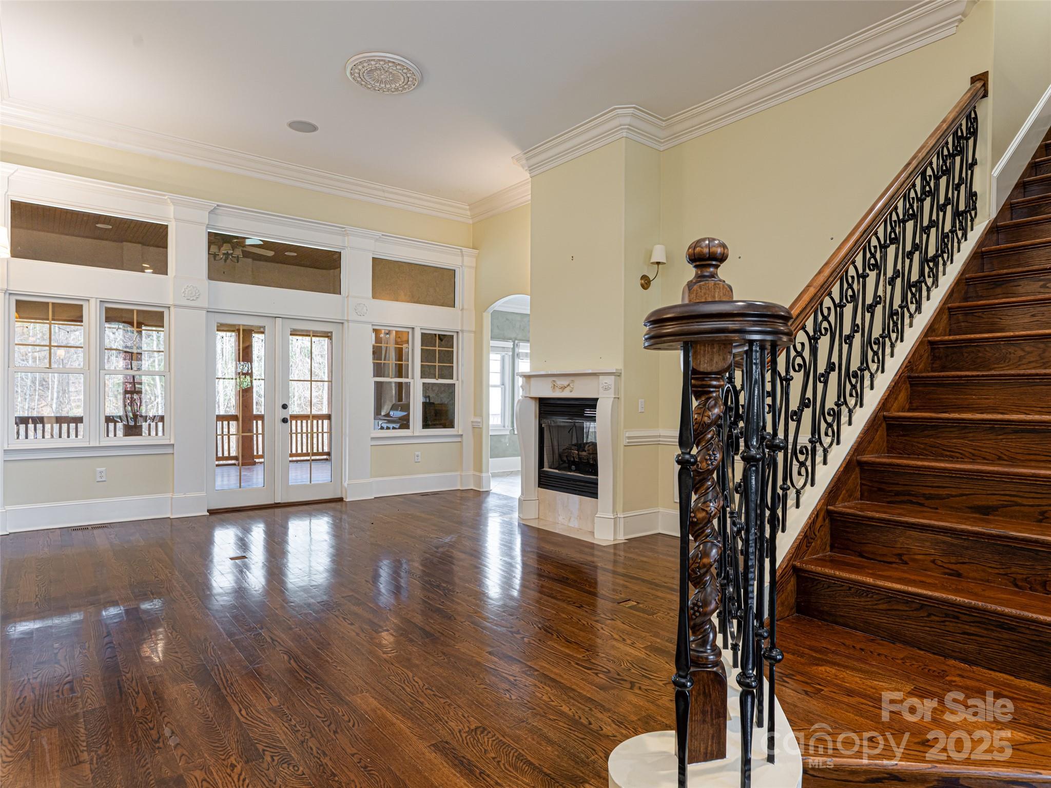 10 Walnut Lane Fletcher, NC 28732 - Photo 11 of 48 a view of entryway and hall with wooden floor