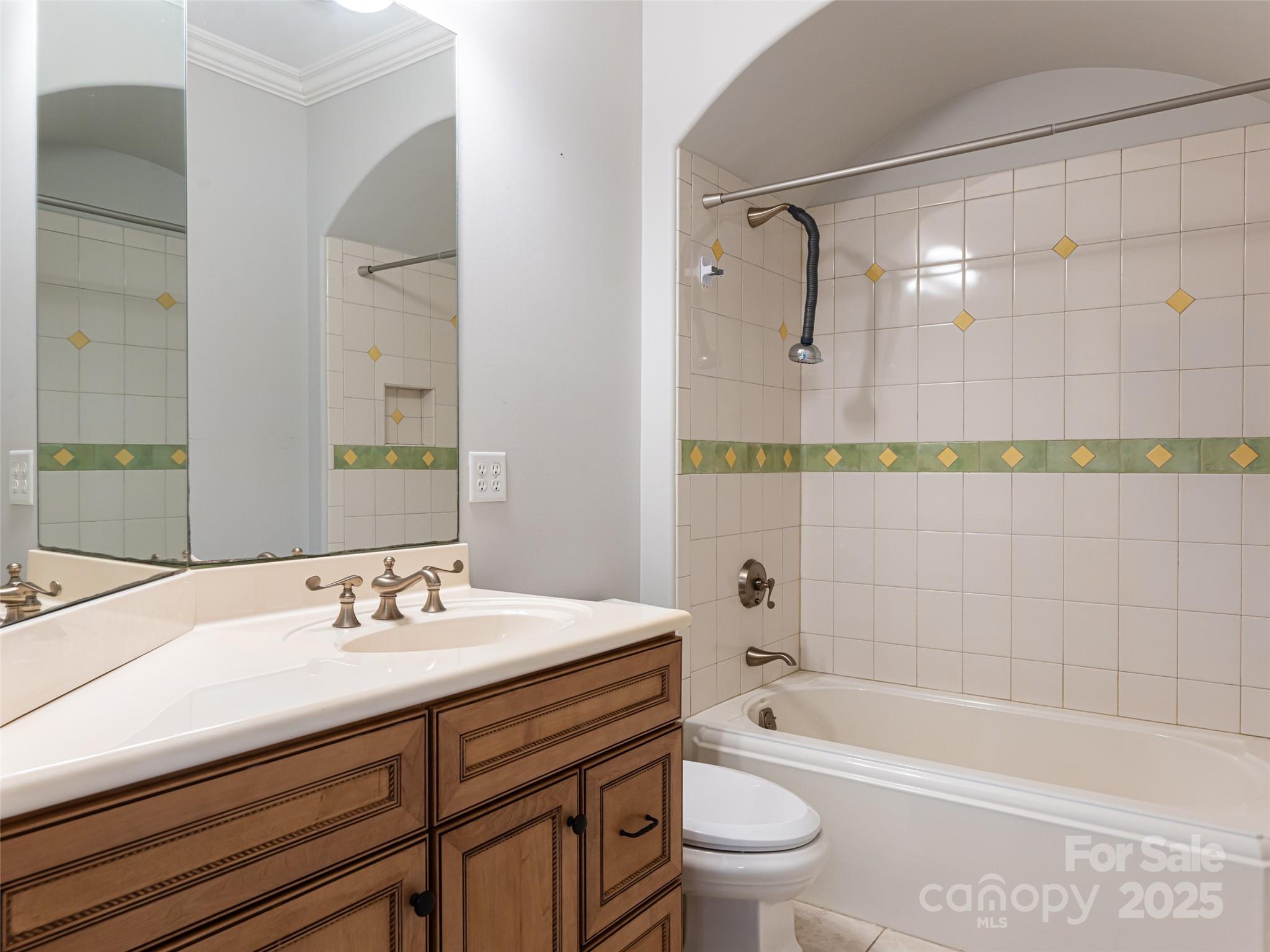 10 Walnut Lane Fletcher, NC 28732 - Photo 32 of 48 a bathroom with a sink a toilet and shower