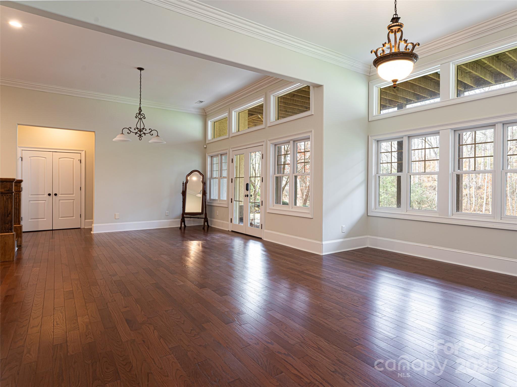 10 Walnut Lane Fletcher, NC 28732 - Photo 38 of 48 a view of livingroom with hardwood floor and window