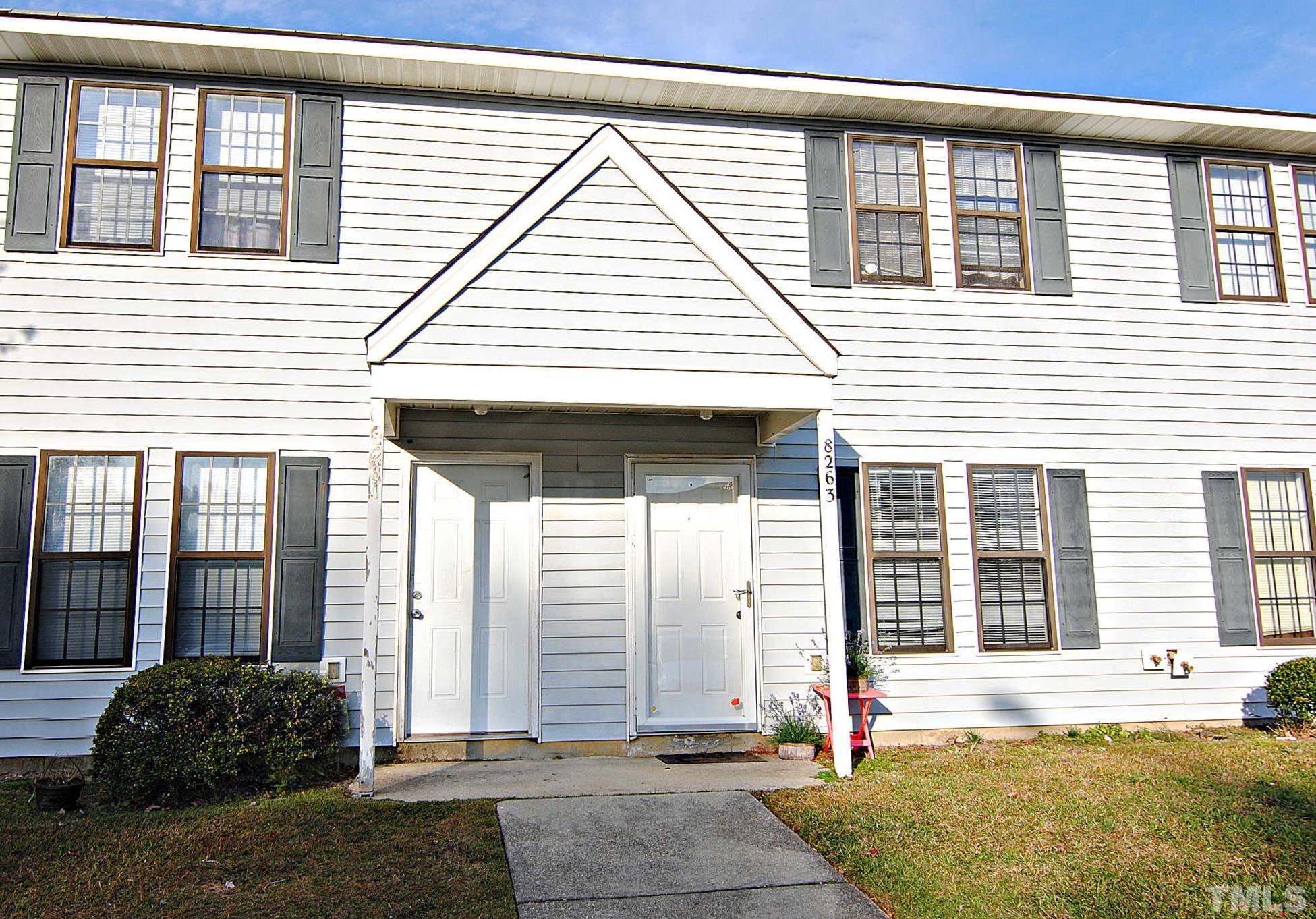 8263 Merriweather Circle Raleigh, NC 27616 - Photo 1 of 10 a front view of a house