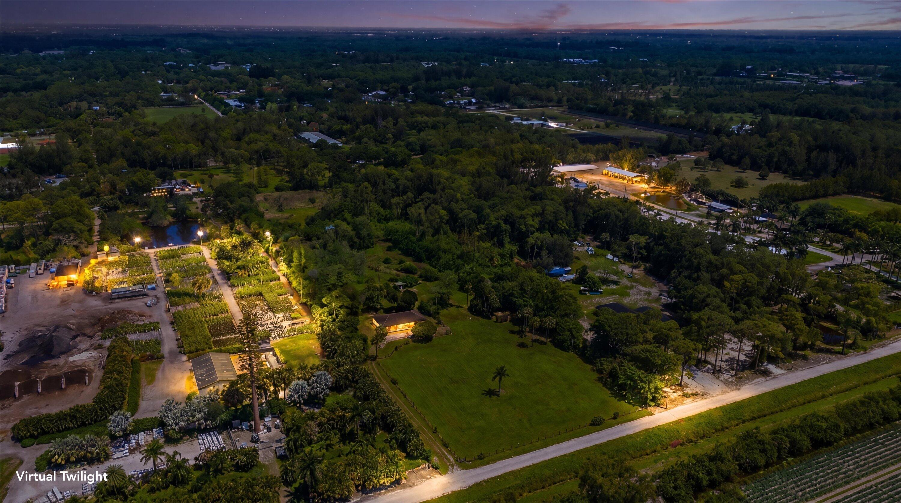 1814 A Road Loxahatchee Groves, FL 33470 - Photo 32 of 38 39-Virtual Twilight
