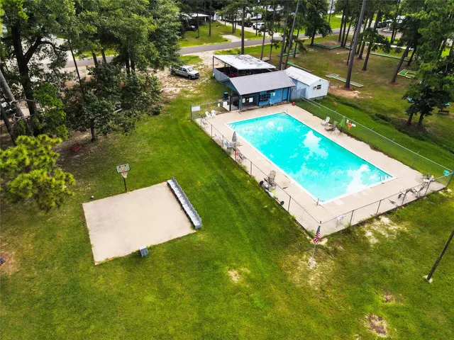 a view of an outdoor space and a yard