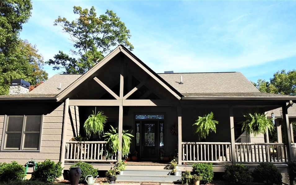 2678 Dry Branch Road Blue Ridge, GA 30513 - Photo 1 of 1 a front view of a house having yard
