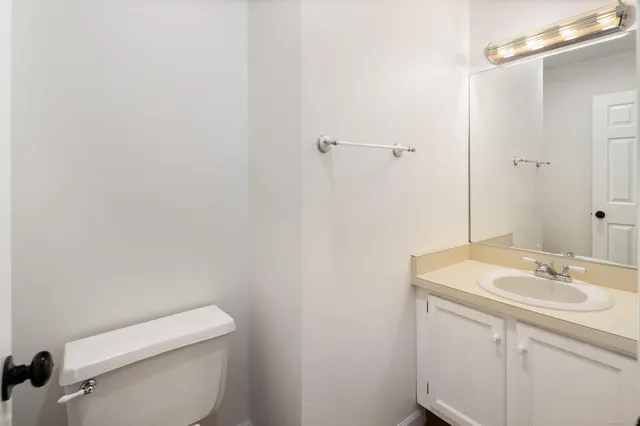 a view of a balcony with an outdoor space