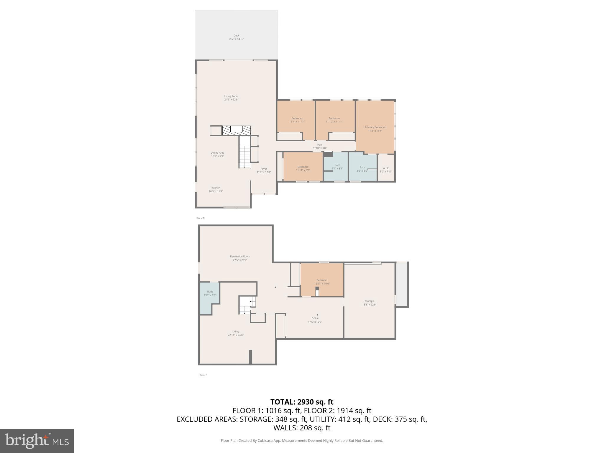 7145 Deer Valley Road Highland, MD 20777 - Photo 73 of 75 a picture of a floor plan