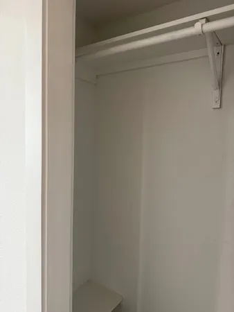 a view of a rack on the wall