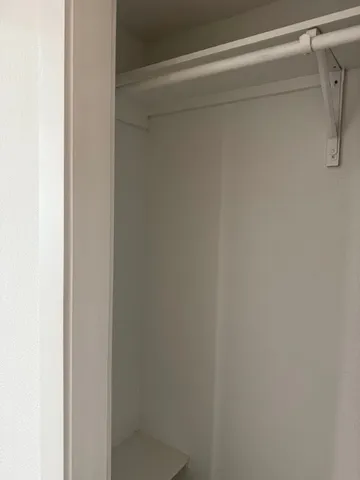 a view of a rack on the wall