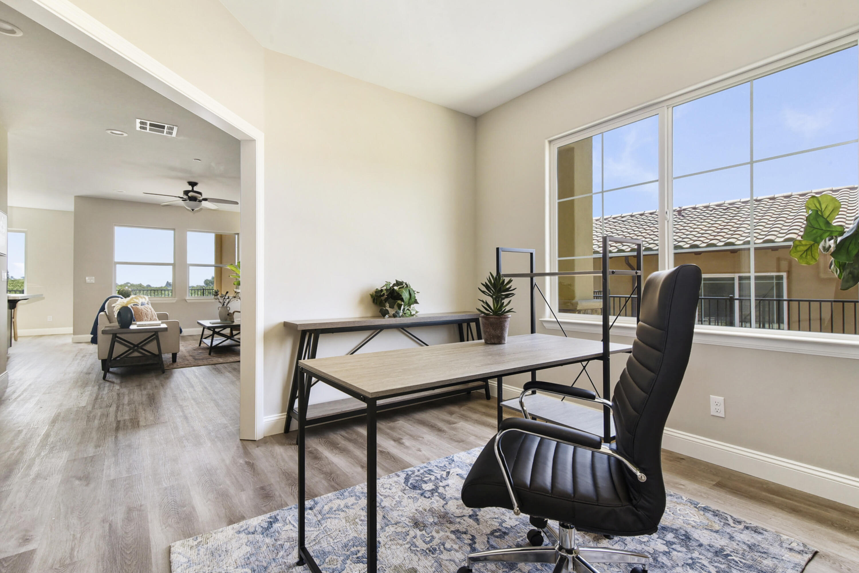 280 Oak Hill Drive Lompoc, CA 93436 - Photo 20 of 31 a balcony with furniture and a potted plant