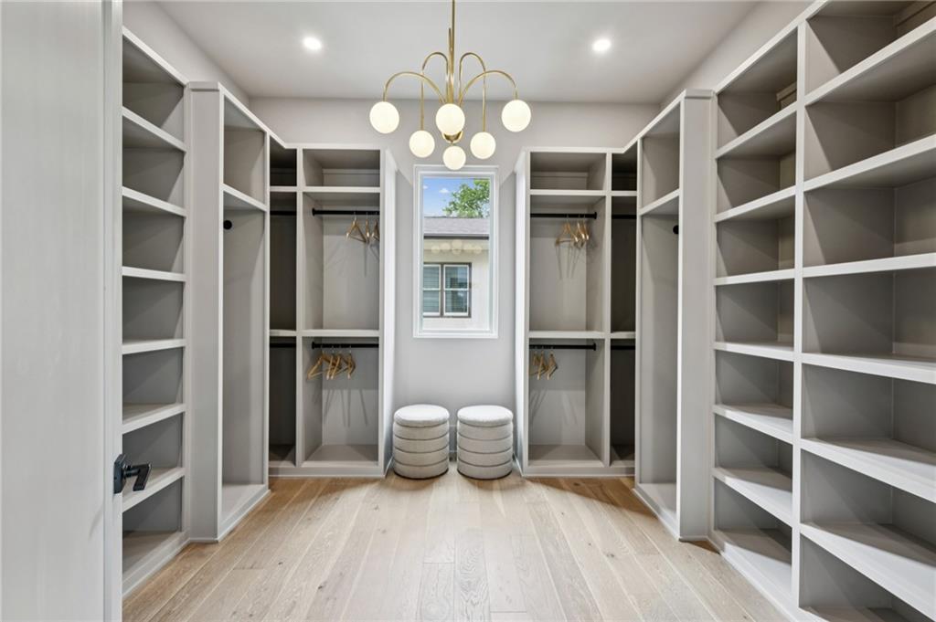 407 Linden Avenue Northeast, Unit A Atlanta, GA 30308 - Photo 32 of 65 a view of a bedroom with a furniture and closet
