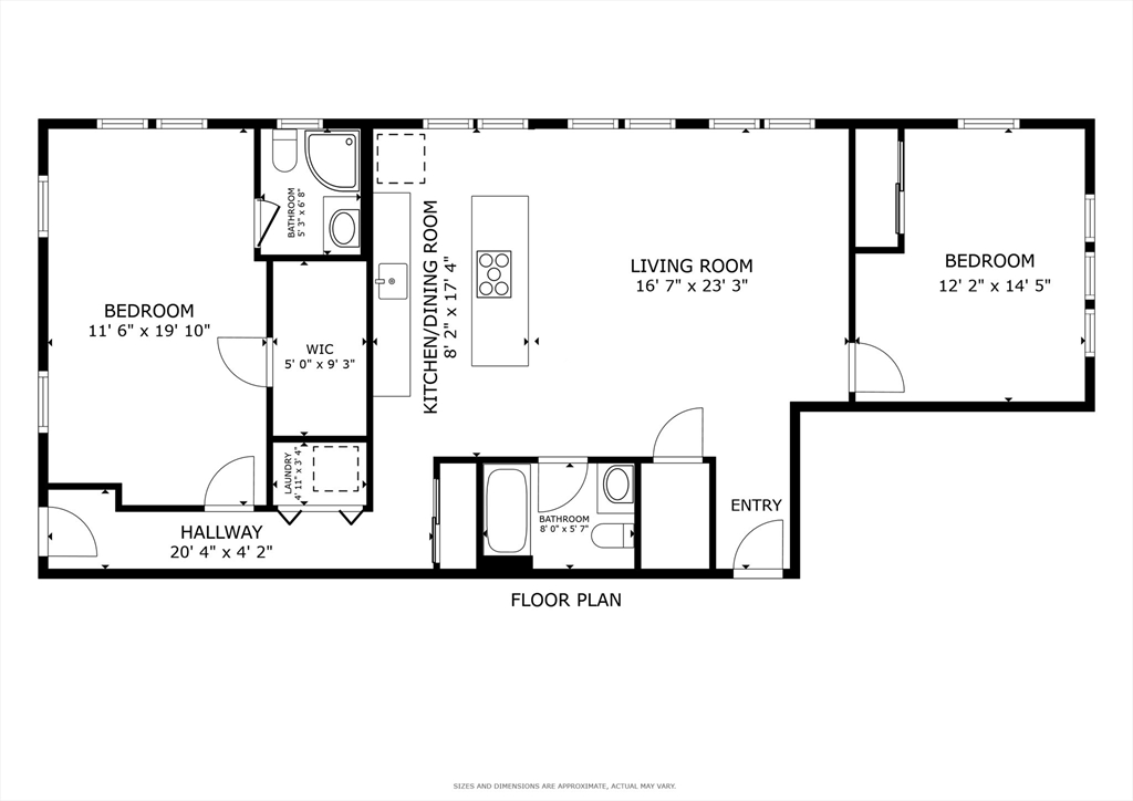 47 Sargent Street, Unit 3 Boston, MA 02125 - Photo 21 of 21 a picture of a floor plan