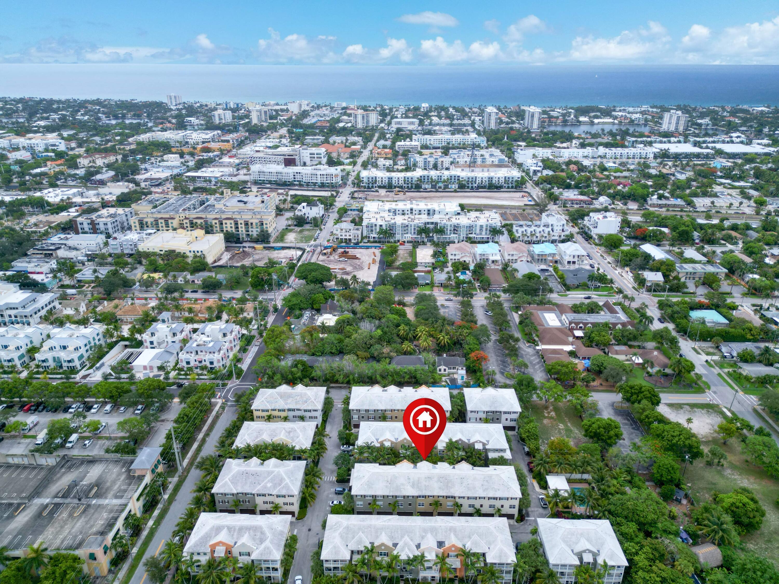 110 West Coda Circle, Unit 110 Delray Beach, FL 33444 - Photo 40 of 42 an aerial view of city and outdoor space