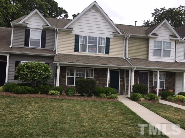 3645 Bison Hill Lane Raleigh, NC 27604 - Photo 1 of 9 a front view of a house with garden