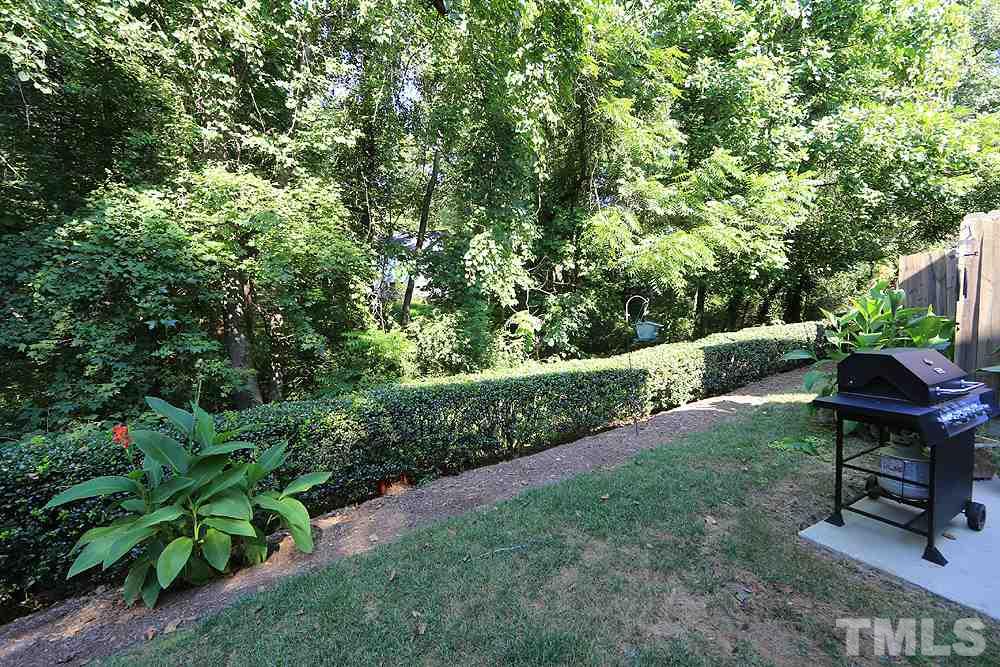 7321 Bonnie Ridge Court Raleigh, NC 27615 - Photo 12 of 14 PRIVACY in a TH-yes!!