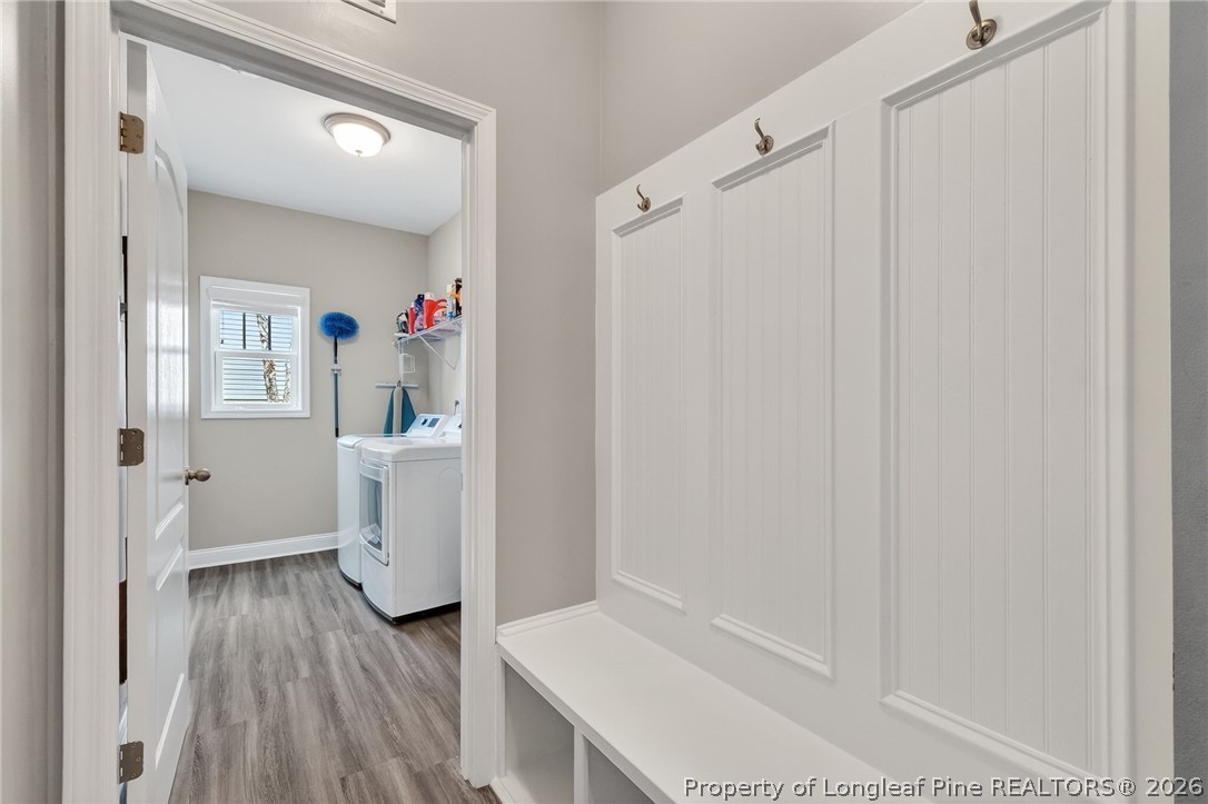 5129 Carson Allen Road Hope Mills, NC 28348 - Photo 16 of 50 a bathroom with a sink toilet and shower