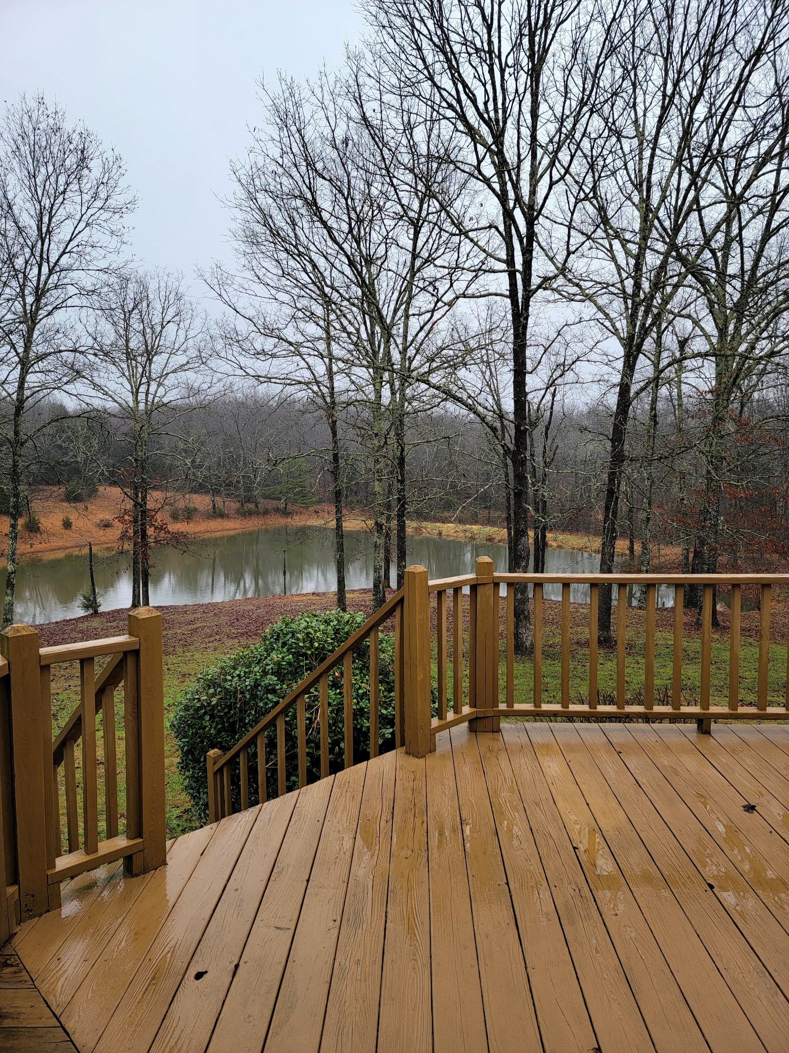 851 Roy Donegan Road Dickson, TN 37055 - Photo 6 of 51 a view of balcony with wooden floor and fence