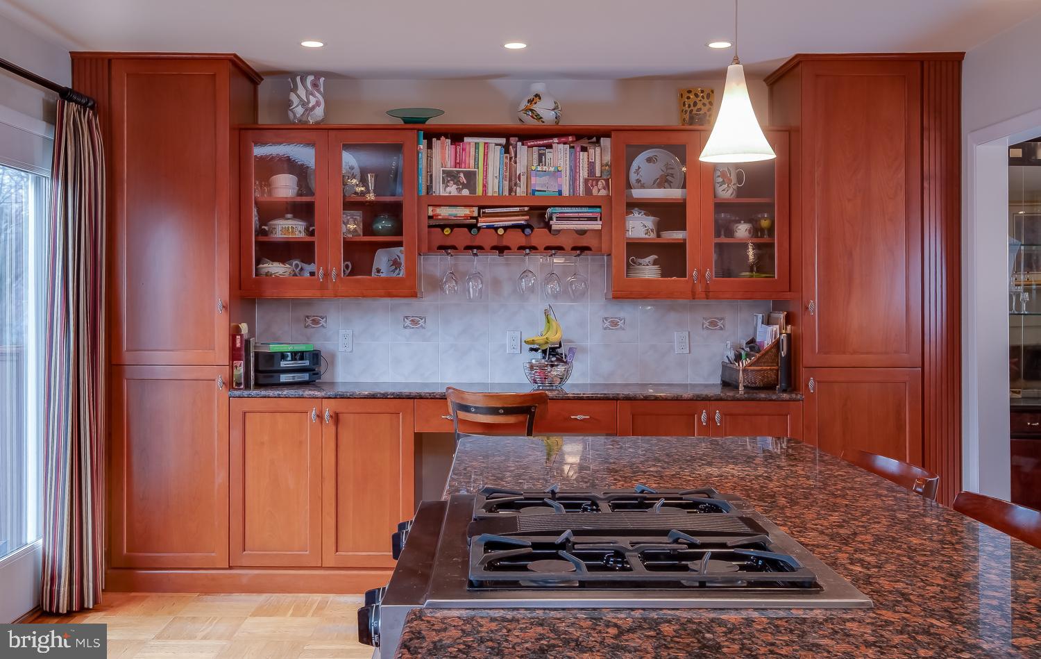 210 Plush Mill Road Wallingford, PA 19086 - Photo 7 of 38 Custom gourmet Kitchen with built-ins