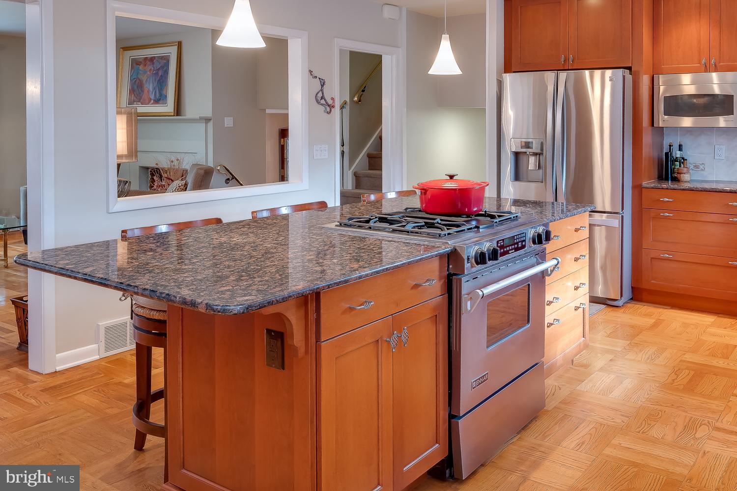 210 Plush Mill Road Wallingford, PA 19086 - Photo 8 of 38 Island with gas oven /range