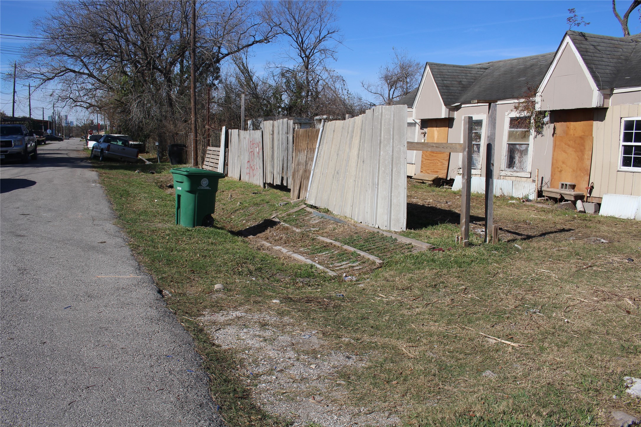 8227 Mendez Street Houston, TX 77029 - Photo 1 of 7 a view of a house with backyard