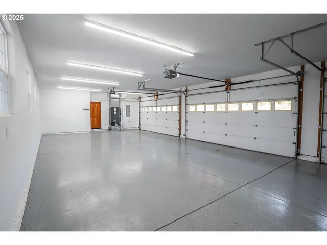 a view of a livingroom with wooden floor