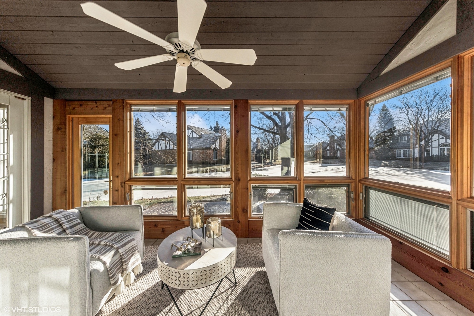 16 Lake Ridge Club Court Burr Ridge, IL 60527 - Photo 11 of 26 a living room with furniture and a large window