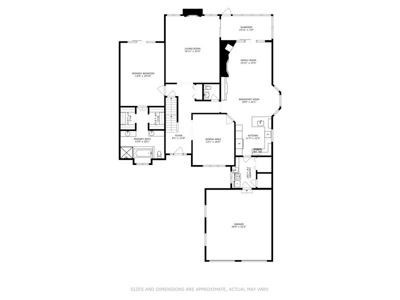 16 Lake Ridge Club Court Burr Ridge, IL 60527 - Photo 24 of 26 a picture of floor plan
