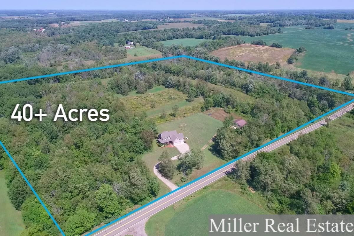 7789 East State Road Nashville, MI 49073 - Photo 2 of 55 Aerials-8 boundary