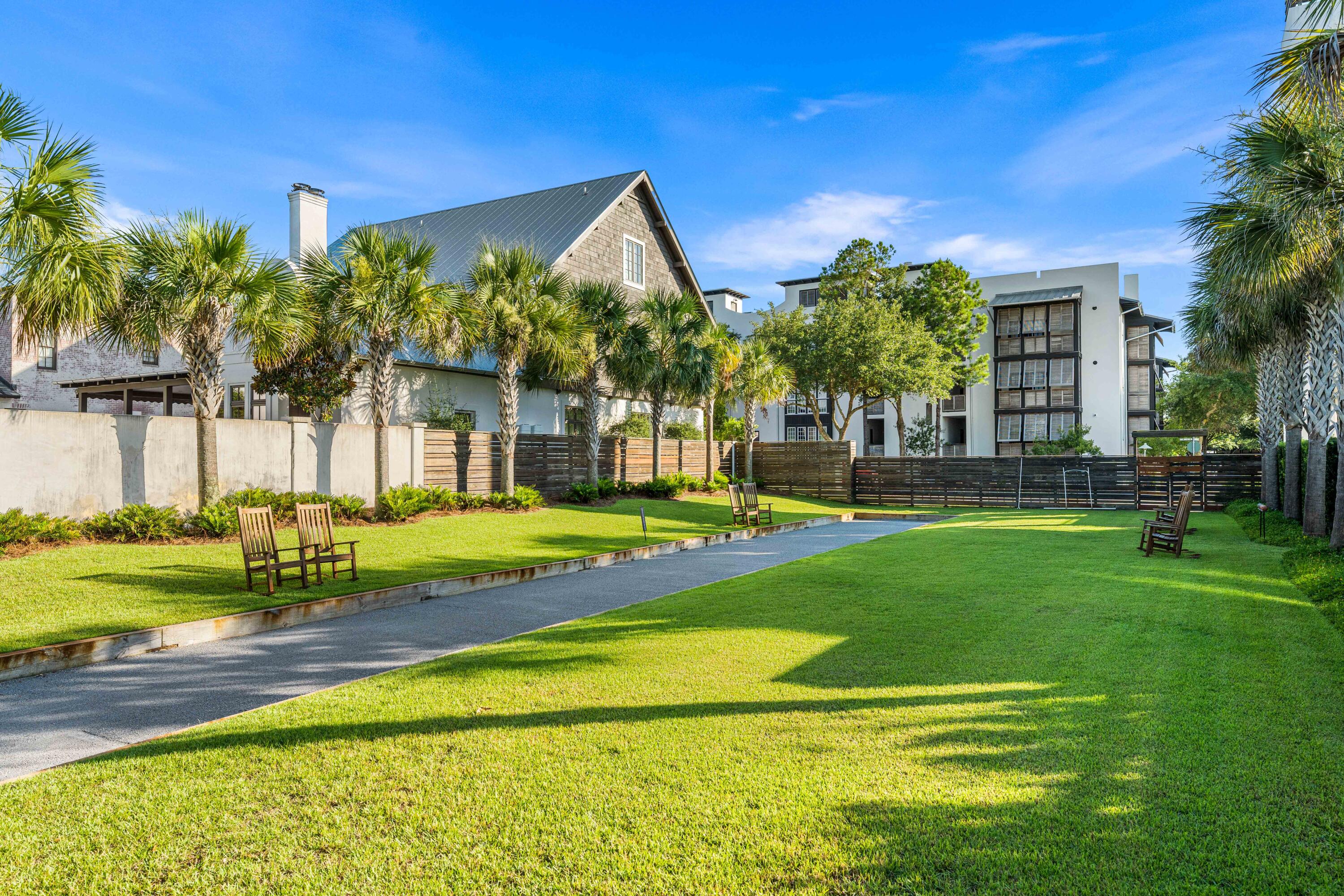 136 Georgetown Avenue, Unit 3B3 Inlet Beach, FL 32461 - Photo 54 of 68 a view of a house with a big yard