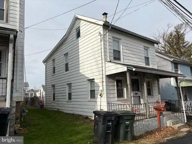 a view of house with a backyard