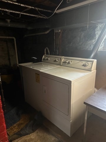 19 Water Street, Unit 1 Milford, MA 01757 - Photo 11 of 15 a utility room with dryer and washer