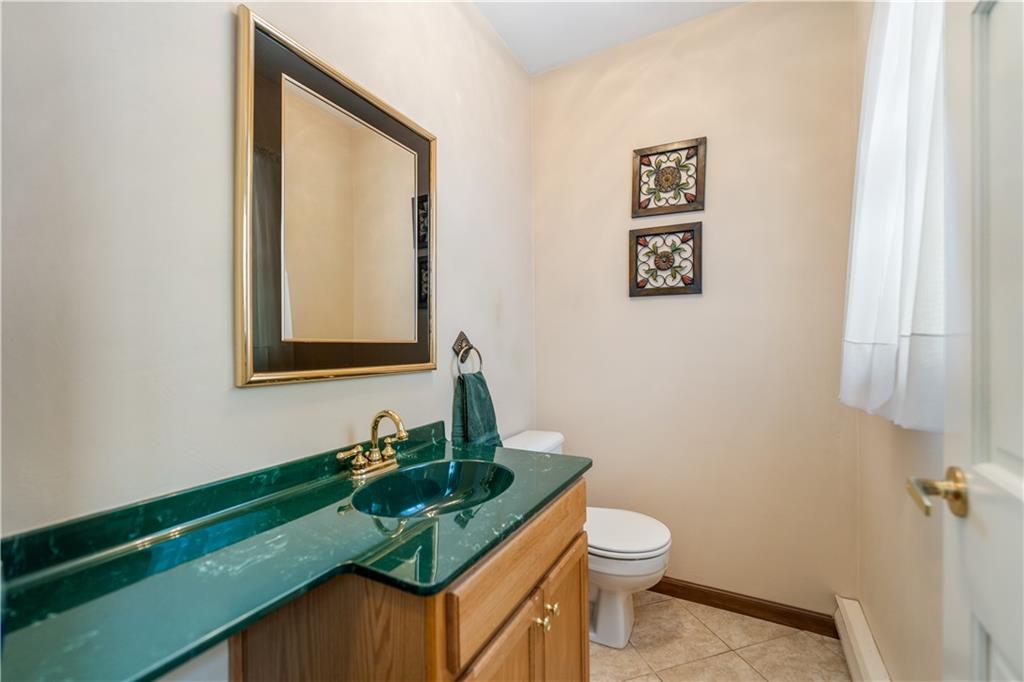 5205 Beech Road Murrysville, PA 15668 - Photo 17 of 36 Powder room off the kitchen