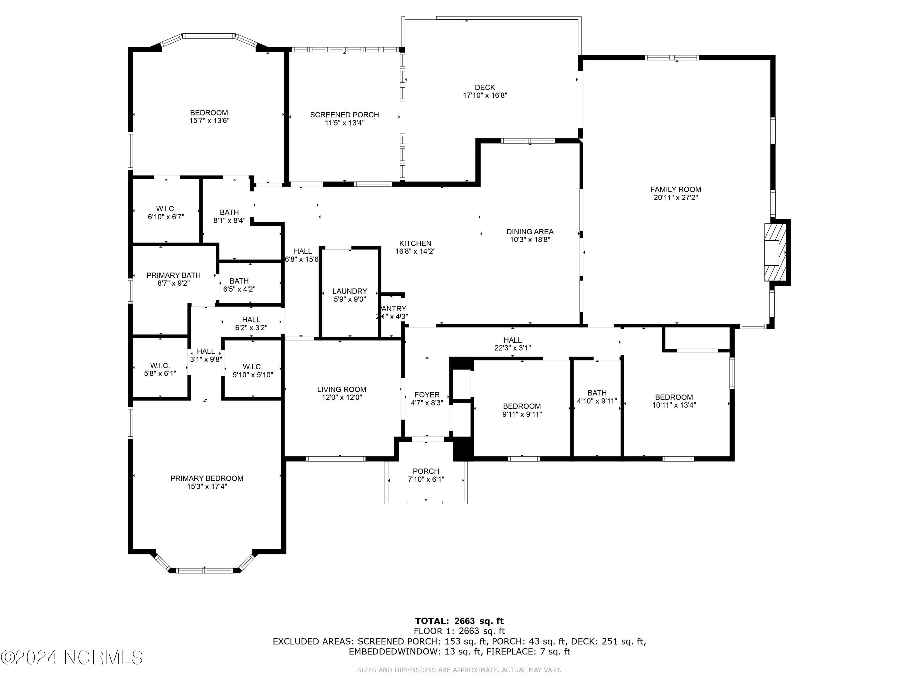 211 Golden Road Wilmington, NC 28409 - Photo 42 of 42 211GoldenRd_FP1_211 Golden Rd floorplan