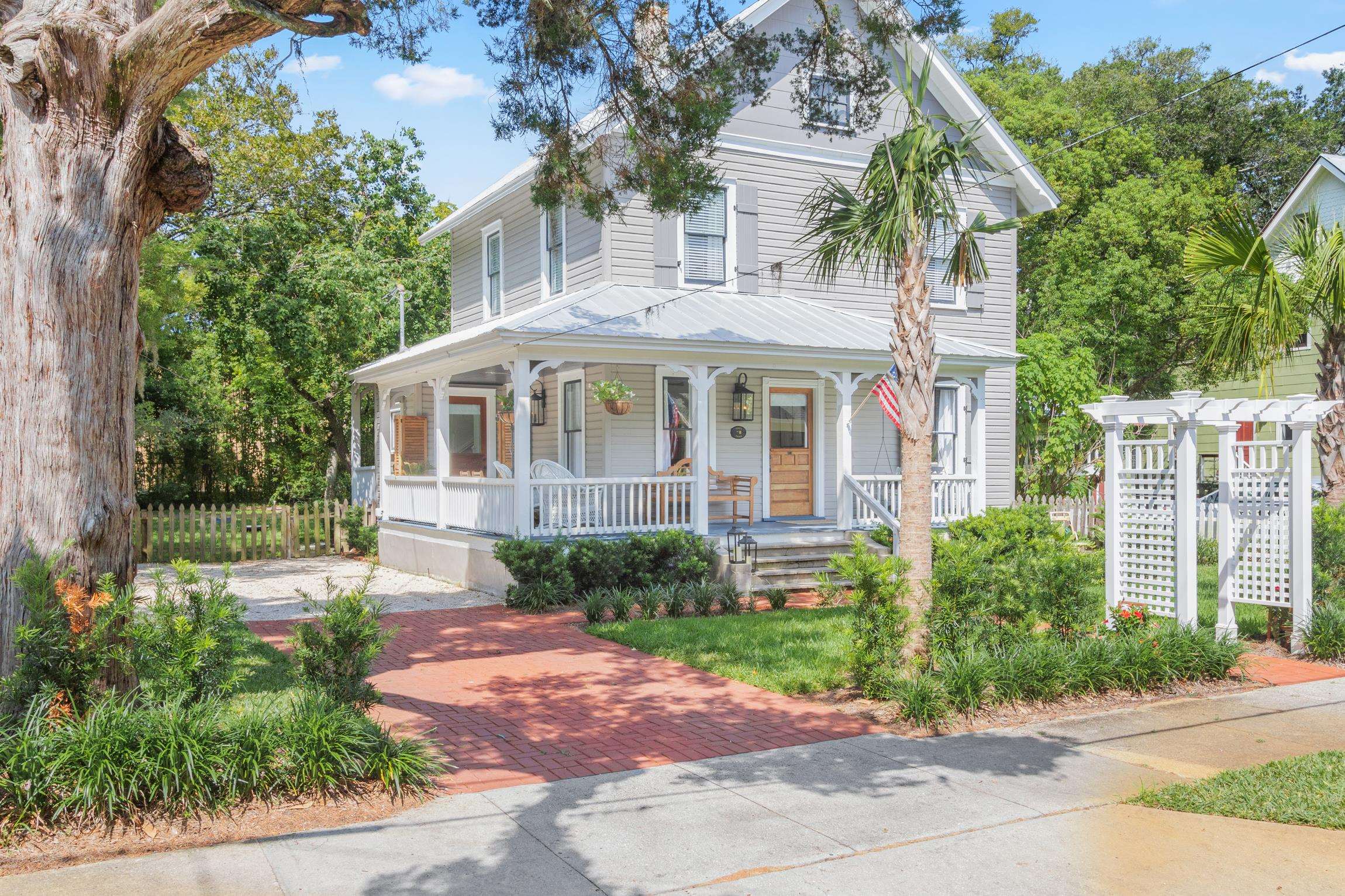 8 Sevilla Street St. Augustine, FL 32084 - Photo 1 of 73 front view of a house with a yard