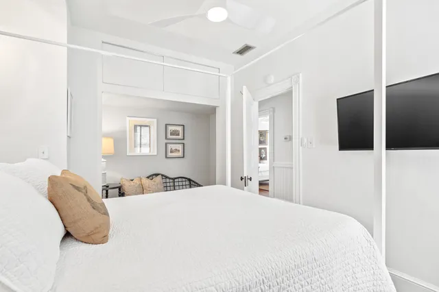 a room with gym equipment