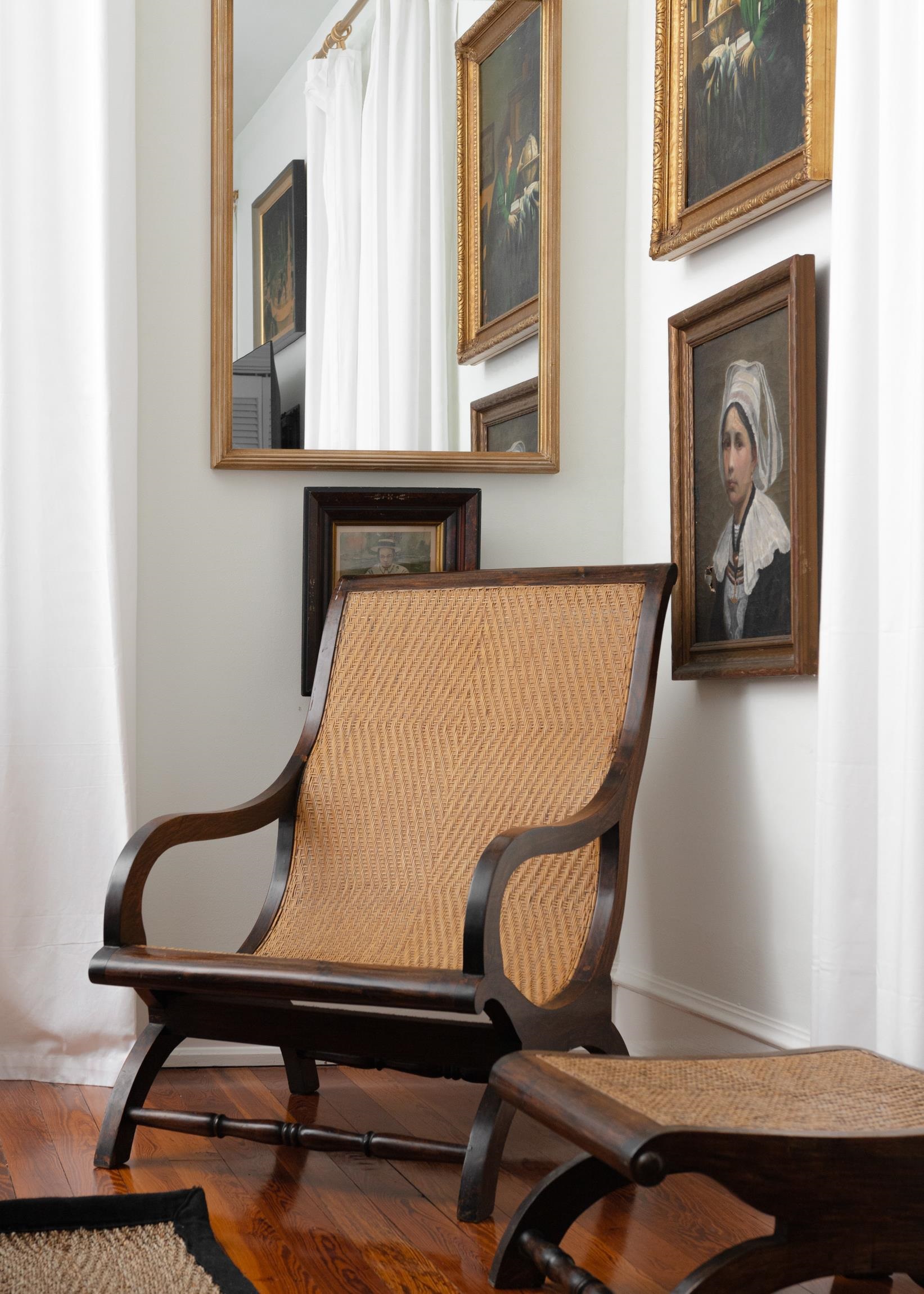 8 Sevilla Street St. Augustine, FL 32084 - Photo 55 of 73 Sitting room with wood finished floors and baseboards