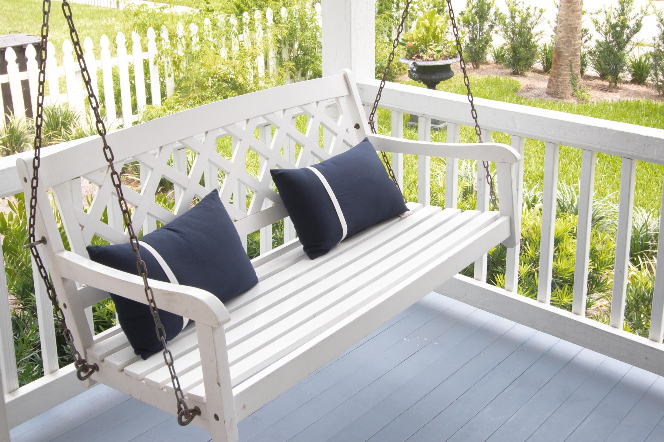 8 Sevilla Street St. Augustine, FL 32084 - Photo 62 of 73 a view of outdoor chair and table in the balcony