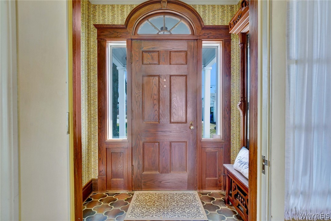4998 Lake Shore Road Hamburg, NY 14075 - Photo 14 of 44 ELEGANT FRONT FOYER ENTRANCE