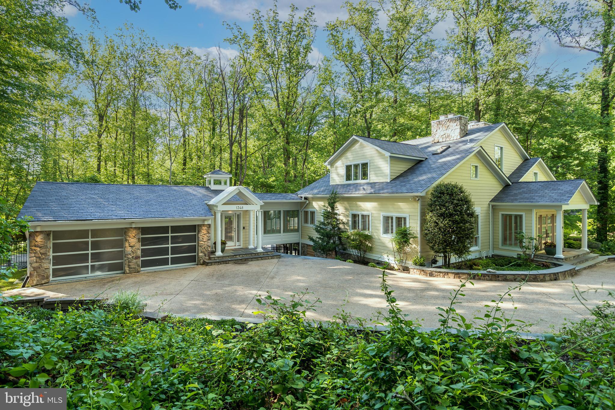 1348 Windy Hill Road McLean, VA 22102 - Photo 5 of 66 Circular Driveway Befitting Many Cars