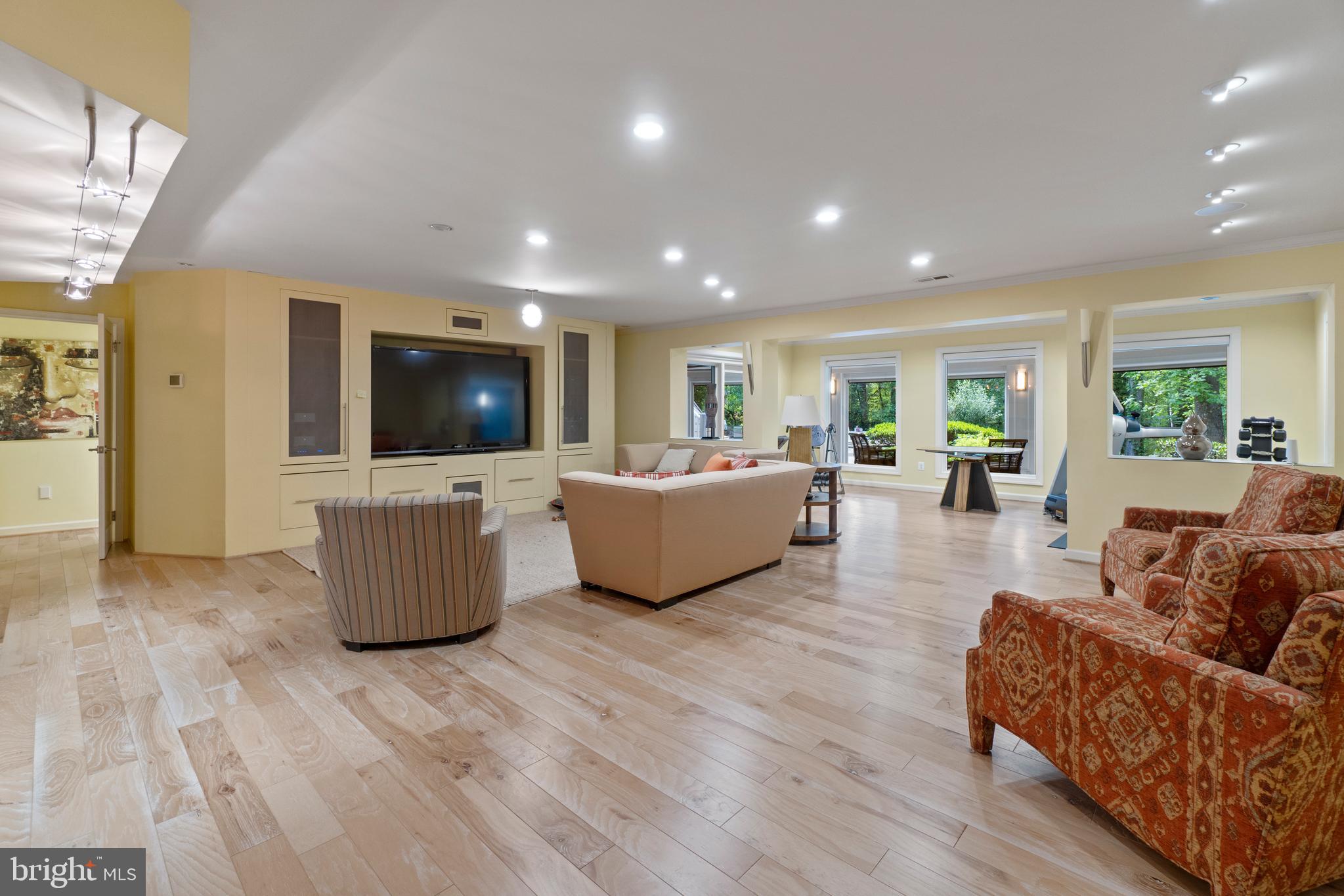 1348 Windy Hill Road McLean, VA 22102 - Photo 45 of 66 Walk Out Recreation Room