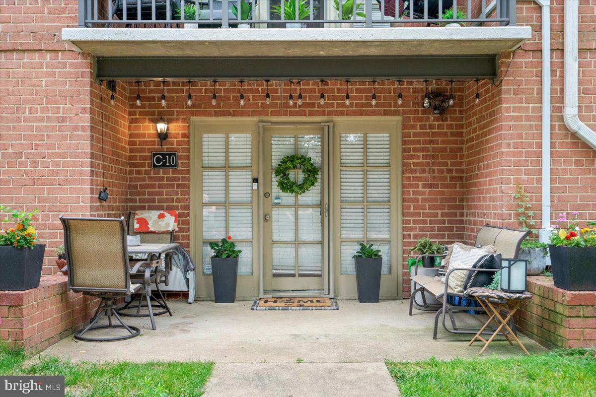 3332 Spring Lane, Unit C10 Falls Church, VA 22041 - Photo 25 of 25 a view of house with outdoor seating space