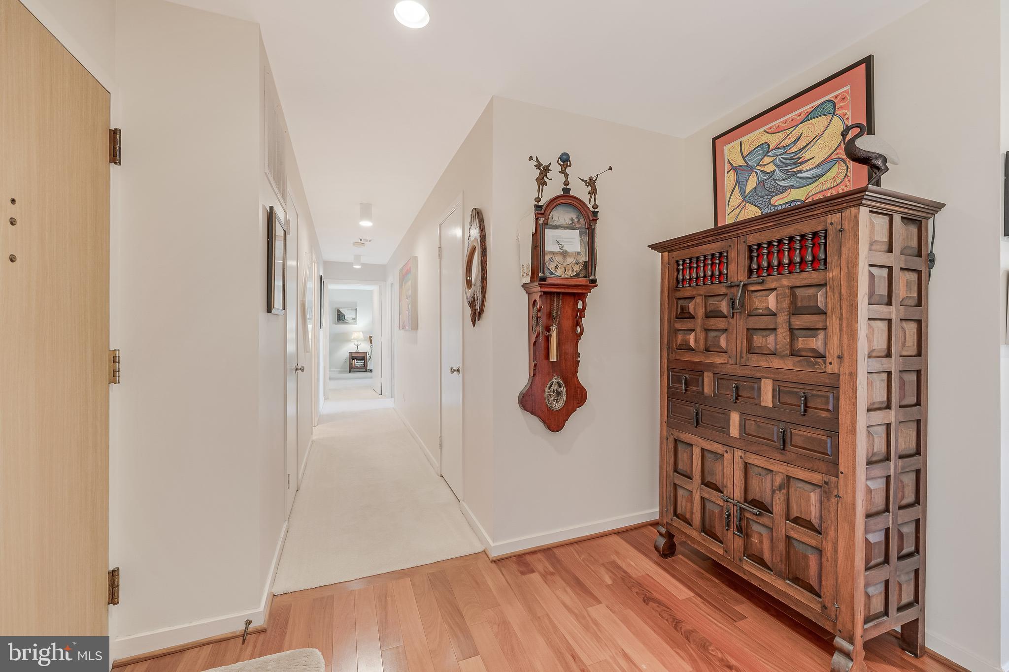 11500 Fairway Drive, Unit 507 Reston, VA 20190 - Photo 5 of 41 a view of an entryway with wooden floor