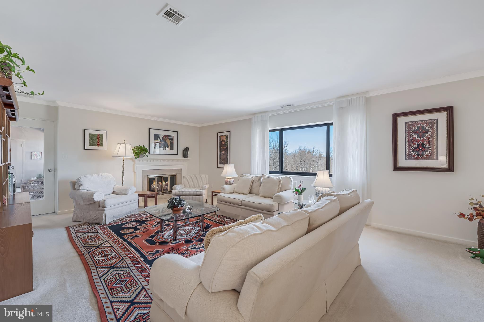11500 Fairway Drive, Unit 507 Reston, VA 20190 - Photo 6 of 41 a living room with furniture potted plant and a window