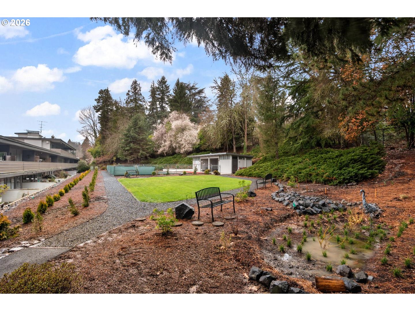 4460 Southwest Scholls Ferry Road, Unit 8 Portland, OR 97225 - Photo 28 of 31 a view of a lake with a park