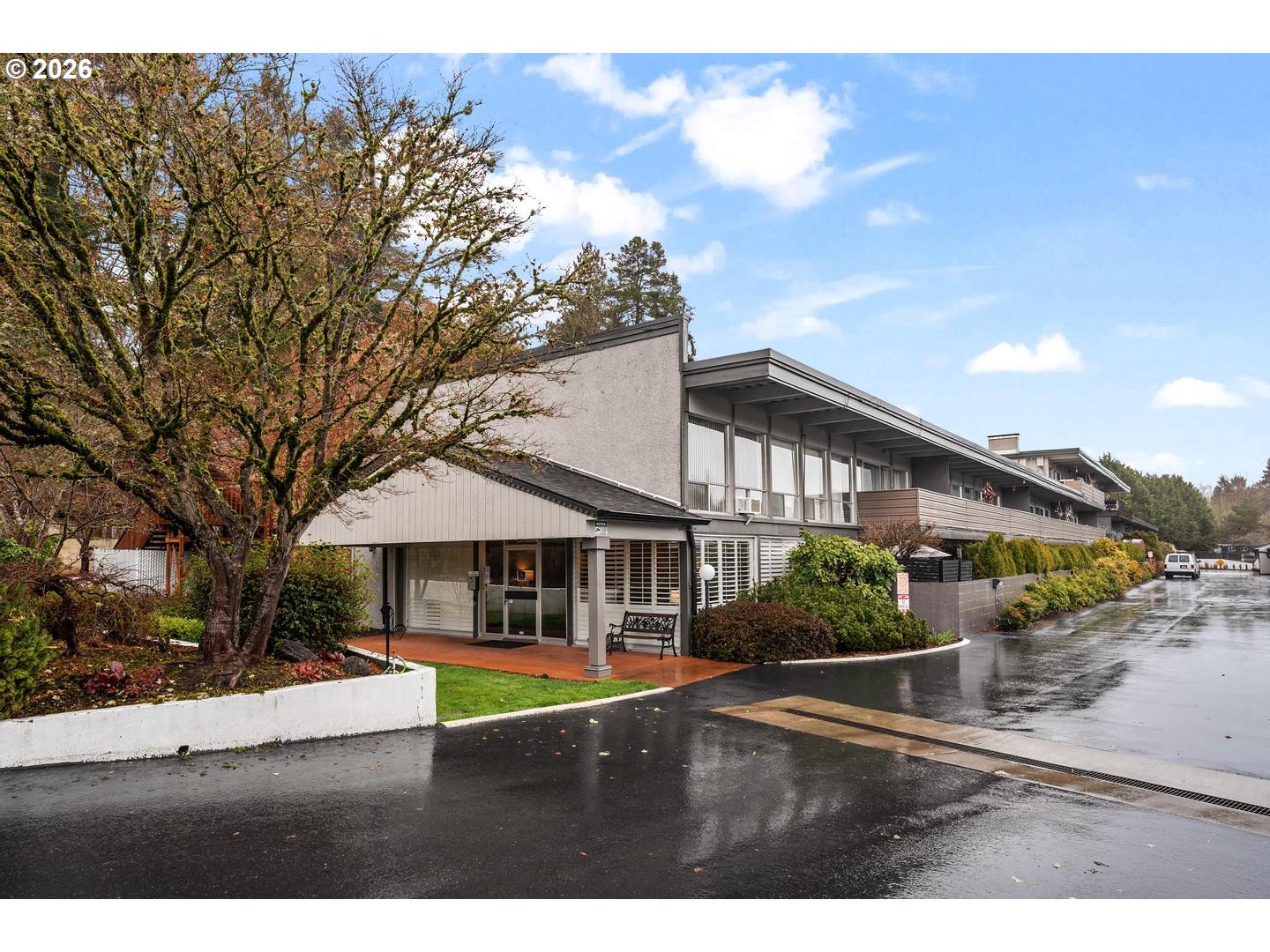 4460 Southwest Scholls Ferry Road, Unit 8 Portland, OR 97225 - Photo 30 of 31 a view of house with yard