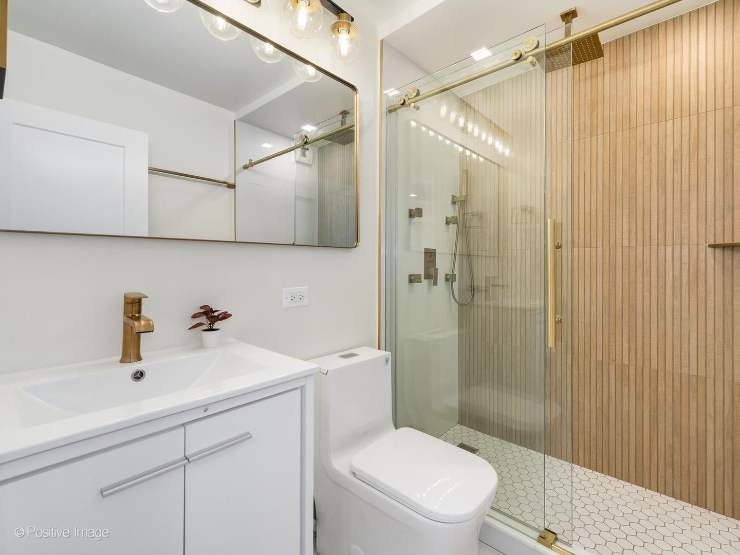 1310 North Ritchie Court, Unit 27B Chicago, IL 60610 - Photo 22 of 29 a bathroom with a sink a toilet and shower