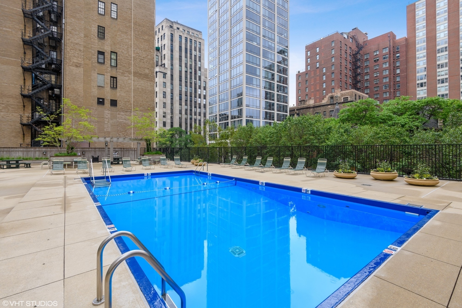 1310 North Ritchie Court, Unit 27B Chicago, IL 60610 - Photo 28 of 29 a view of outdoor space building and lake view