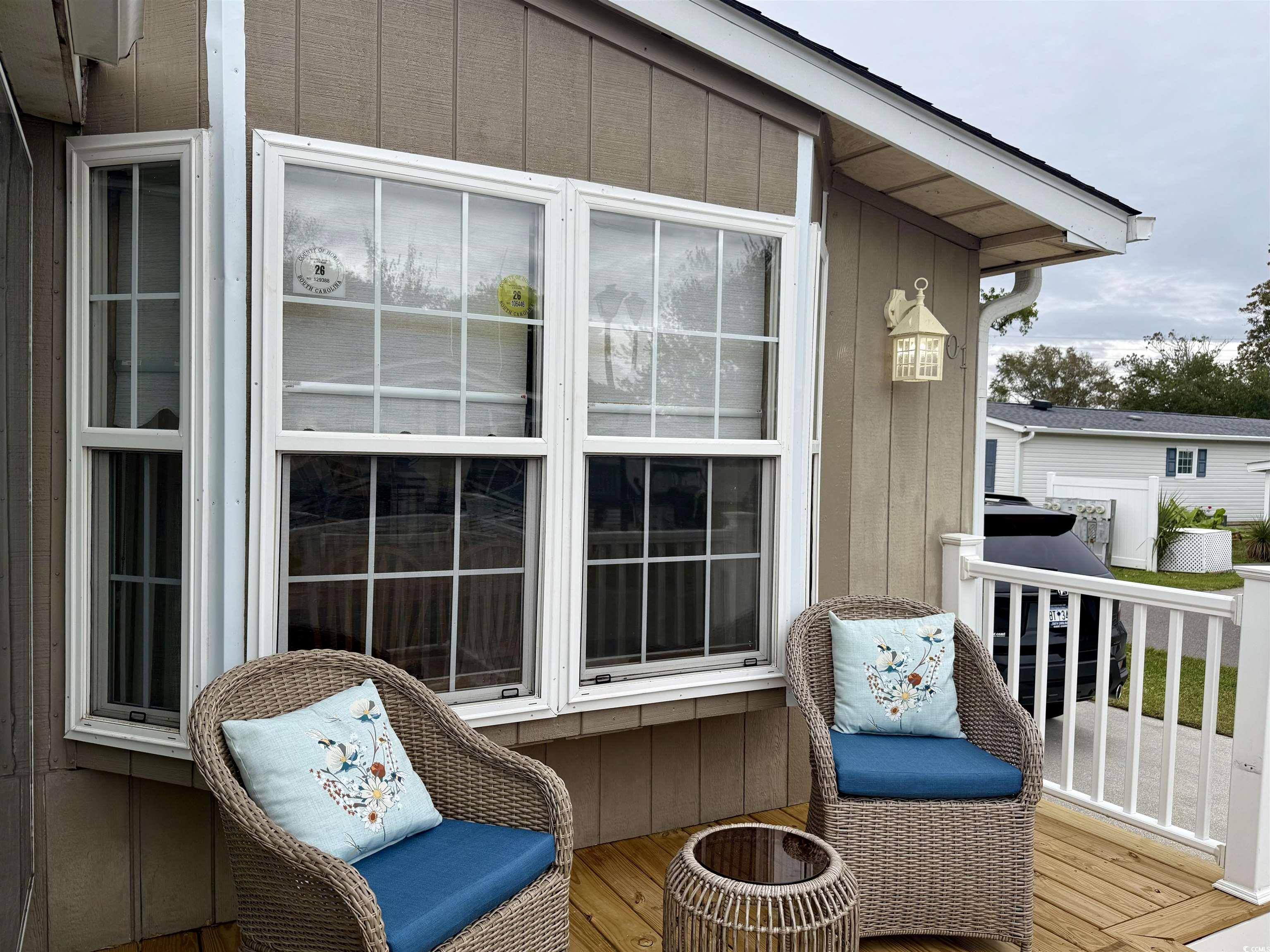 1801 E Lake Surfside Beach, SC 29575 - Photo 24 of 32 View of balcony