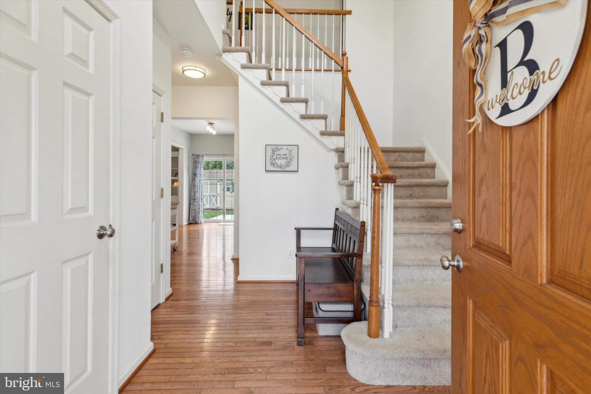 Wide welcoming two-story Entry Foyer
